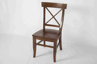 سويلد الخشب الحديث الخشب والأثاث مستطيلة طاولة الطعام والكراسي X نمط مجموعة