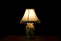 غرفة المعيشة المعاصرة مصابيح طاولة المنزل مع تعديل ضوء / مهدئا لهجة بيضاء