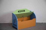 صندوق ألعاب خشبي للأطفال W60CM بنمط تلوين MDF