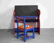 مجموعة كرسي مكتب دراسة خشبي للأطفال الصغار